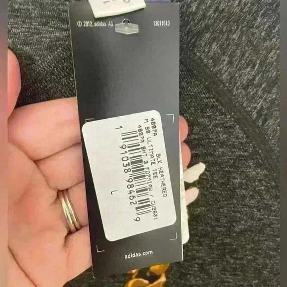 Adidas Ultimate Tee Miami Hurricanes "The U" Chain T-Shirt Men's Size L NCAA - Picture 5 of 8